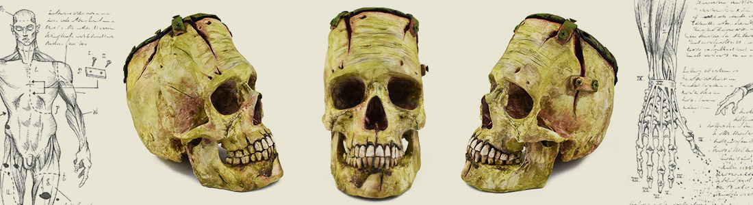 Craniu customizat Frankenstein - CREEPS
